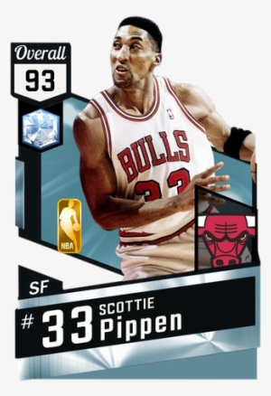 '96 Scottie Pippen Diamond Card - Reggie Miller Nba 2k17