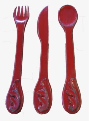 Cubiertos De Madera - Wood