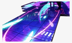 Led Dance Floor-transtech Led Co - Transparent Led Light Floor Png