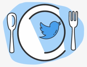 Cubiertos Para Twitter - Clip Art