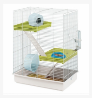 Hamster Tris Hamster Cage 18,11 X 11,42 X H 22,83" - Ferplast Rodent Cage Hamster Tris 46 X 29 X 58 Cm