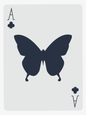 Butterfly Car - Mini Black Tattoo