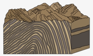 28 Collection Of Folded Mountains Drawing - Fold Mountain Drawing
