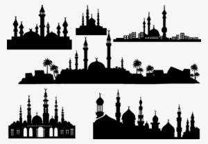 Mosque In Black Png