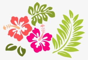 Hibiscus Clip Art At Vector Clip Art - Red Clip Art Hibiscus Png