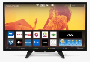 Smart Tv Aoc 43" Full Hd Le43s5760 Frente - Aoc Smart 32