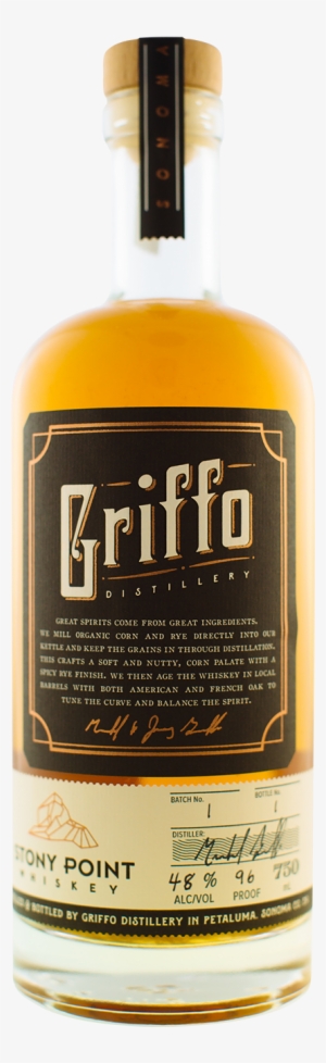 Griffostonypointwhiskey Transparent 1000pxwide - Griffo Stony Point Blended Whiskey