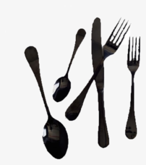 Onyx Place Setting - Black Cutlery West Elm