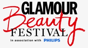 The Glamour Beauty Festival, In Association With Philips, - Glamour Beauty Festival Logo