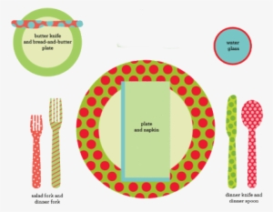 Setting A Table Is Not As Difficult As It Seems - Place Setting Practice Martha Stewart