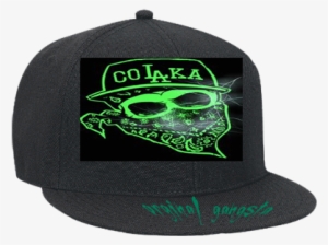 Snapback Flat Bill Hat - Ms13