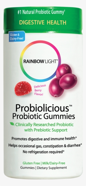 Rainbow Light Probiolicious™ Probiotic Gummies 50 Ct - Rainbow Light Probiolicious Gummies 100