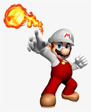 Super - Mario With Fire Flower