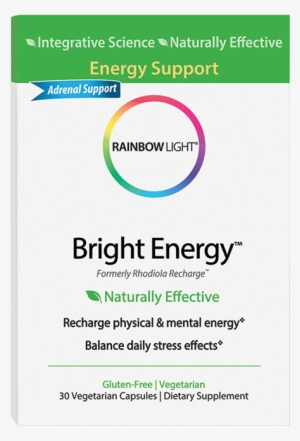 Rainbow Light Bright Energy - Rainbow Light Bright Energy, Capsules - 30 Count