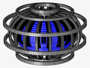 An Image Of The Plasma As Well As The Meshed Coils - Mechanical Engineering