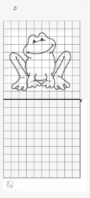 Dibujos En Cuadrícula Dibujo Cuadricula, Niños Creativos, - Dibujos En Cuadricula Pez