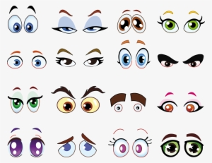 Eyeball Clipart Square Eye - Child Cartoon Eyes