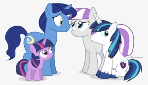 Dm29, Filly, Night Light, Nightvelvet, Safe, Shining - My Little Pony Twilight Sparkle Family