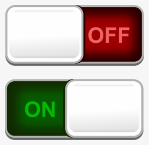 On Off Switch Clipart - Boton De Encendido Y Apagado Png