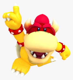 Red Koopa Kid New Render - Blue Koopa Kid