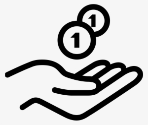 The Image Is The Right Hand Of A Person - Receiving Hand Icon