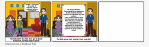 Cartoon - Storyboard