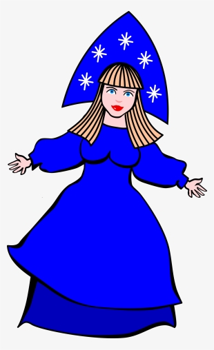 Snow Maiden Snegurochka By Rones Png Clip Arts - Maiden Clip Art