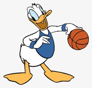 Donald Duck And Daisy - Donald Duck Basketball