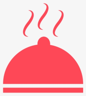 Red Hot Dish Silhouette - Hot Dish Clip Art