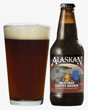 Heritage Coffee Brown Ale Draft Only, Alaska Only - Beer Heritage Coffee Brown