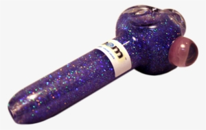 Very Passionate Purple Glitter Pipe - Smoking Pipe