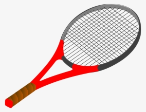 Red Tenis Png - Cartoon Tennis Racket Png