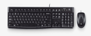 Usb Keyboard And Mouse - Logitech Desktop Mk120 Wired Keyboard And Mouse Set
