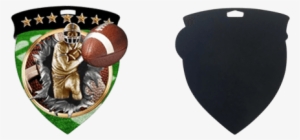 Quality Premium - Burst Thru Football Trophy