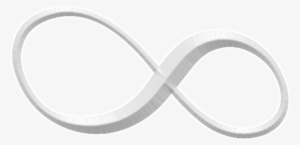 Símbolos Do Infinito Em Png - Simbolo Do Infinito Branco No Fundo Preto