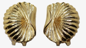 Scallop Earrings - Earrings