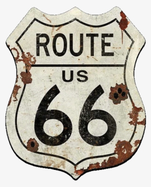 Route 66 Sign - Plaque Métal Route 66