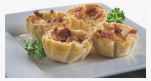 Scallop And Bacon Phyllo Cup Appetizers- 10 Ct - Bacon
