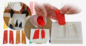 Mold And Cast Custom Gun Grips - Paint Tools
