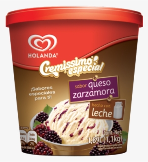 Helado Holanda Queso Con Zarzamora - Helados Holanda