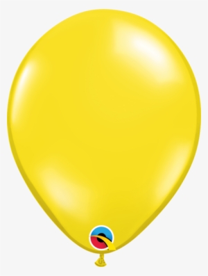 Citrine Yellow, Qualatex 11" Latex Balloon - Lemon Yellow Balloons