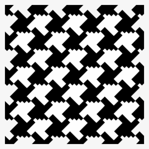 This Free Icons Png Design Of Houndstooth Tessellation