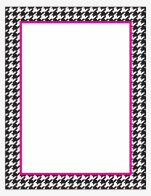 Tcr74428 Rocker Chic Houndstooth Computer Paper Image - Teacher Created Resources Rocker Chic Houndstooth Computer