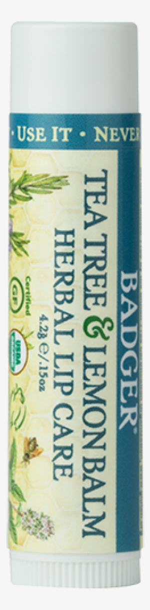 Herbal Lip Care With Tea Tree And Lemon Balm