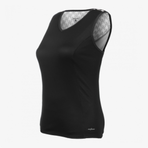 Shebeest Plus Size Easy V Sleeveless Jersey - Shebeest Easy S Houndstooth Sleeveless