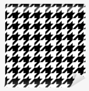 Houndstooth Pattern, Seamless Illustration Wall Mural - Houndstooth