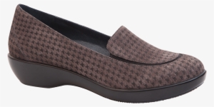 Dansko Debra Grey Houndstooth Suede