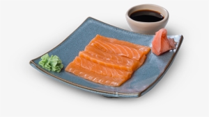 Salmon Sashimi Sushi - Sushi