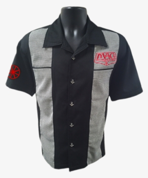 Mag Classic Houndstooth Panel Shirt - White