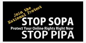 Sopa And Pipa Is Not An Act On Broadway - Stop Sopa And Pipa
